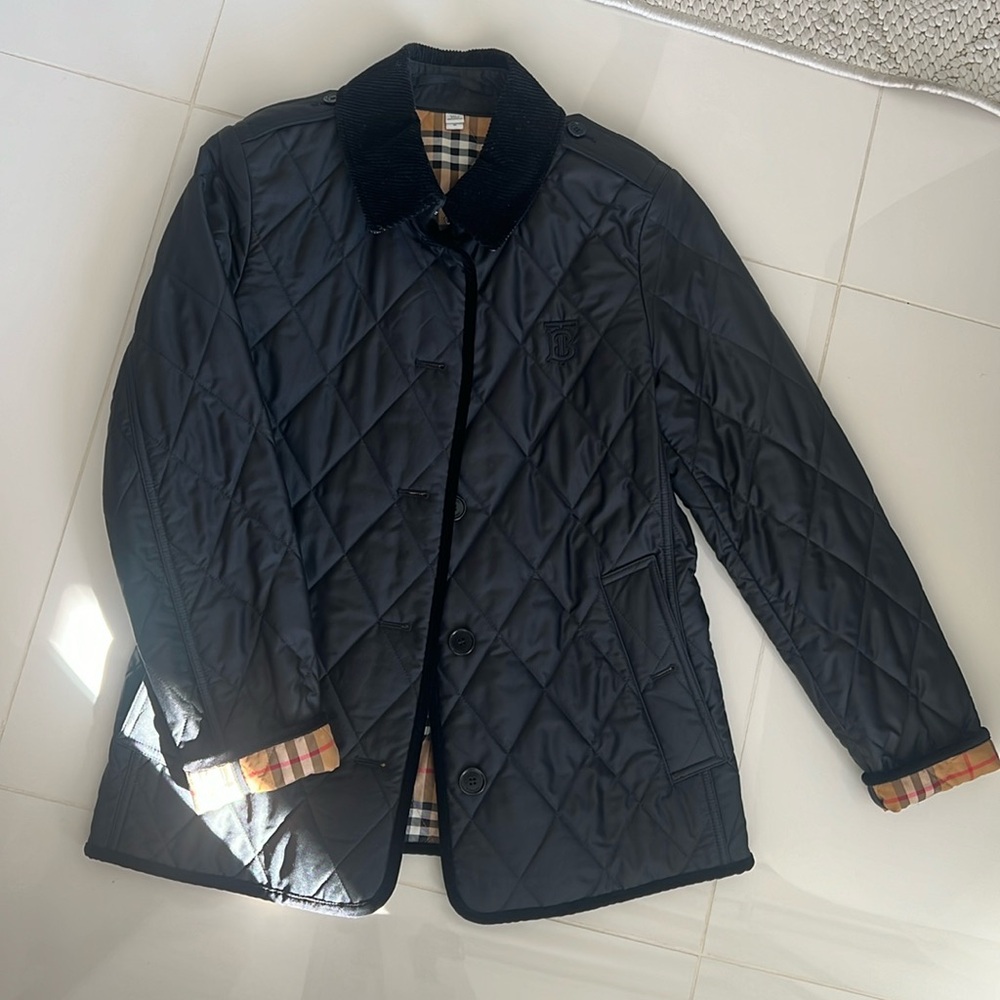 Burberry quilted jacket